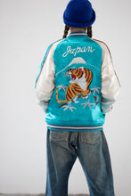 Cargar imagen en el visor de la galería, Sukajan Japanese Jacket Satin Reversible Tiger