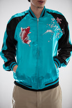 Load image into Gallery viewer, Sukajan Japanese Jacket Satin Reversible Carp