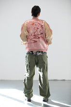 Load image into Gallery viewer, Sukajan Japanese Jacket Satin Reversible CherryBlossoms Butterfly