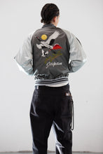 Load image into Gallery viewer, Sukajan Japanese Jacket Satin Japanese Crane