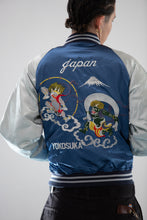 Cargar imagen en el visor de la galería, Sukajan Japanese Jacket Satin Fujin Raijin