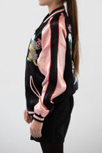 Cargar imagen en el visor de la galería, Sukajan Japanese Jacket Satin Reversible Wave Asian Lion