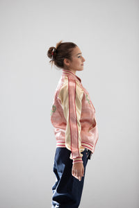 Sukajan Japanese Jacket Satin Reversible Goldfish