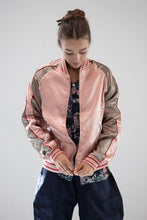 Load image into Gallery viewer, Sukajan Japanese Jacket Satin Reversible Goldfish