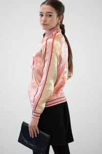 Sukajan Japanese Jacket Satin Reversible Maiko