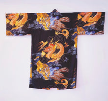 Cargar imagen en el visor de la galería, Kimono Unisex Tiger and Dragon