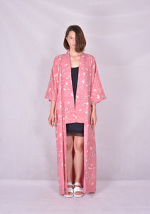 Kimono Vintage Woman Pink