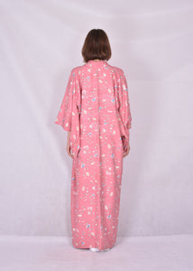 Kimono Vintage Woman Pink