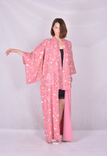 Cargar imagen en el visor de la galería, Kimono Vintage Woman Pink