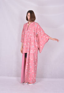 Kimono Vintage Woman Pink