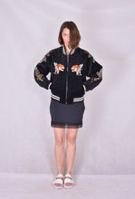 Load image into Gallery viewer, Sukajan Japanese Jacket Velvet Tiger and Bamboo