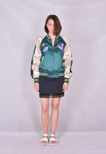 Load image into Gallery viewer, Sukajan Japanese Jacket Satin Phoenix and Roses