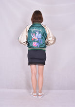 Load image into Gallery viewer, Sukajan Japanese Jacket Satin Phoenix and Roses