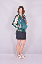 Load image into Gallery viewer, Sukajan Japanese Jacket Satin Phoenix and Roses