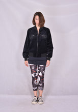 Load image into Gallery viewer, Sukajan Japanese Jacket Velvet Black on Black Tiger and Fuji