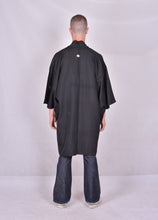 Load image into Gallery viewer, Haori Kimono Jacket Black Vintage Man