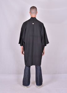 Haori Kimono Jacket Black Vintage Man