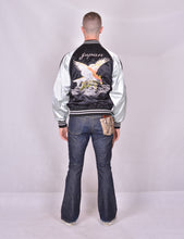 Load image into Gallery viewer, Sukajan Japanese Jacket Satin Eagle and Wave