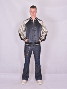 Sukajan Japanese Jacket Satin Reversible Phoenix