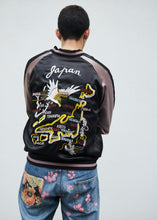 Load image into Gallery viewer, Sukajan Japanese Jacket Satin Reversible Eagle Dragon Map