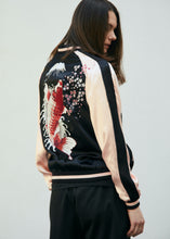 Load image into Gallery viewer, Sukajan Japanese Jacket Satin Reversible Carp