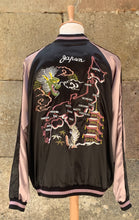 Load image into Gallery viewer, Sukajan Japanese Jacket Satin Reversible White Dragon