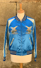 Load image into Gallery viewer, Sukajan Japanese Jacket Satin Eagle and Wave